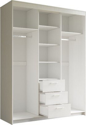 Шкаф Евва Престиж без зеркал ПР-4D2Z3S