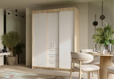 Шкаф Евва Престиж без зеркал ПР-4D2Z3S