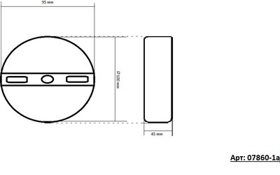 Потолочный светильник Kinklight Асмер 07860-1A.36
