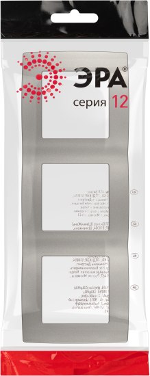 Рамка для выключателей и розеток ЭРА 12-5003-16 / Б0065739