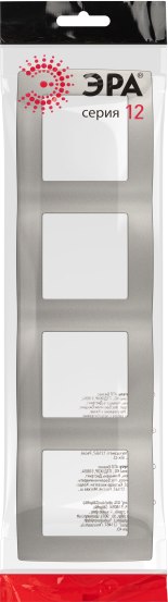 Рамка для выключателей и розеток ЭРА 12-5004-16 / Б0065741