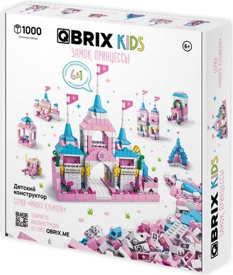 Конструктор QBRIX Kids. Много кубиков. Замок принцессы 32002 - фото