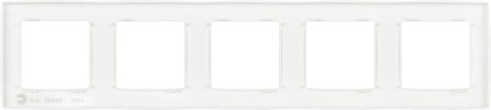 Рамка для выключателей и розеток ЭРА 12-5005-01М / Б0065742