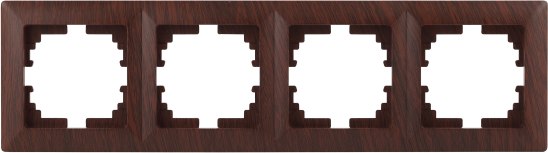 Рамка для выключателей и розеток INTRO Solo 4-504-10 / Б0043429 - фото