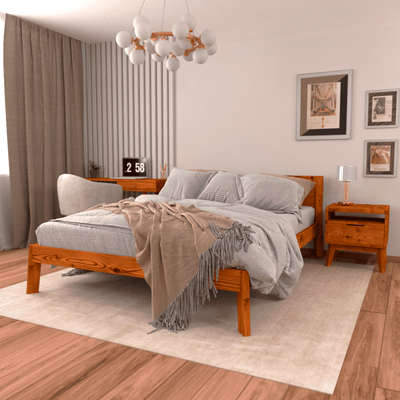 Двуспальная кровать ФанДОК Доната 2 Ф-137.2-01