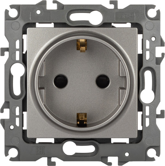 Розетка ЭРА Schuko 12-2102-16 / Б0065651 - фото