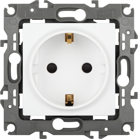 Розетка ЭРА Schuko 12-2102-01М / Б0065661 - фото