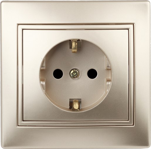 Розетка INTRO Plano 1-202-04 / Б0053879 - фото