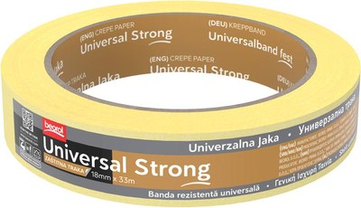 Лента малярная Beorol Универсальная 24мм / 8605043408206