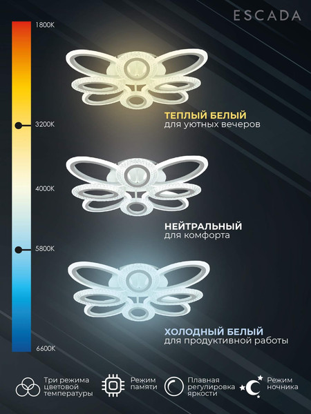 Люстра ESCADA 10275/8LED