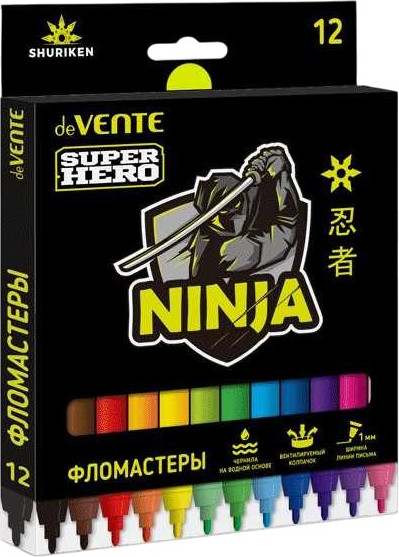 Фломастеры deVente SuperHero / 5081347 - фото
