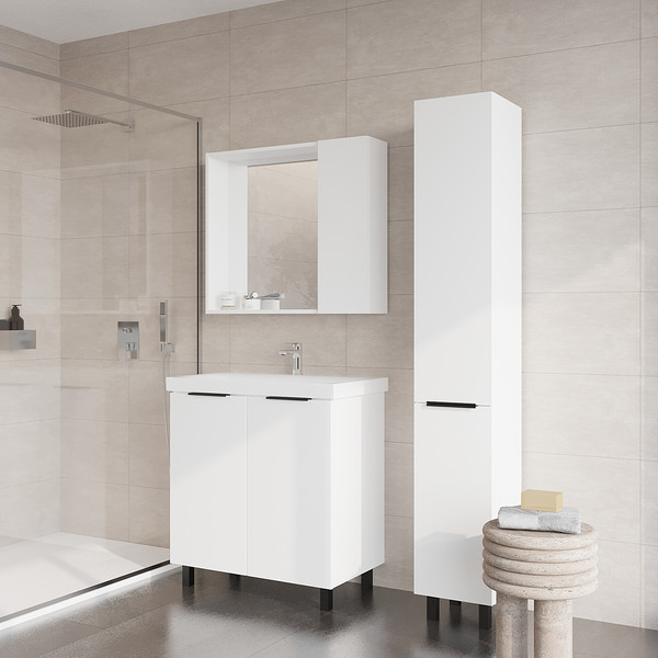 Тумба под умывальник Viant Берлин Moduo 60 / VBER60MDBEL-T2ST