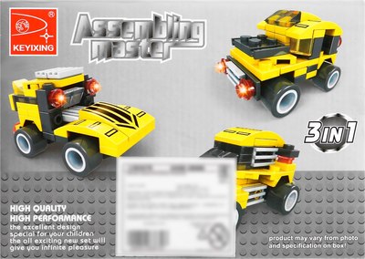 Конструктор Keyixing Гонка 25307 / 1283679