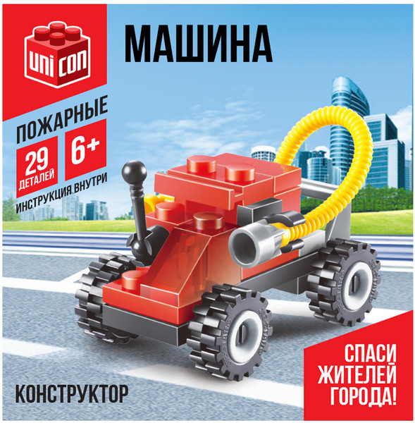 Конструктор Unicon Машина 22019 / 2546807