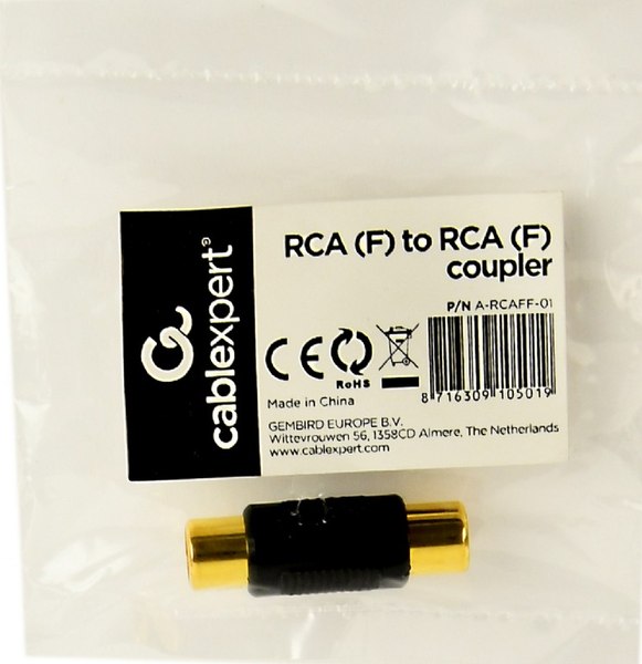 Адаптер Cablexpert A-RCAFF-01