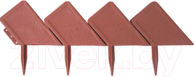 Бордюр садовый Palisad Кирпич 65040 - фото