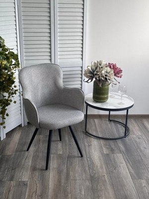 Стул M-City Altair NS10 / 670M05872 серый/букле/черный каркас