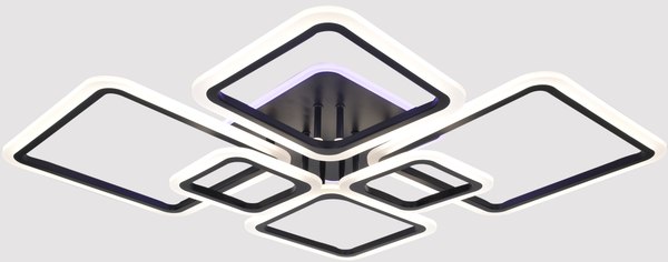 Потолочный светильник Mirastyle XL-52002/2+2+2+1 SBK ML