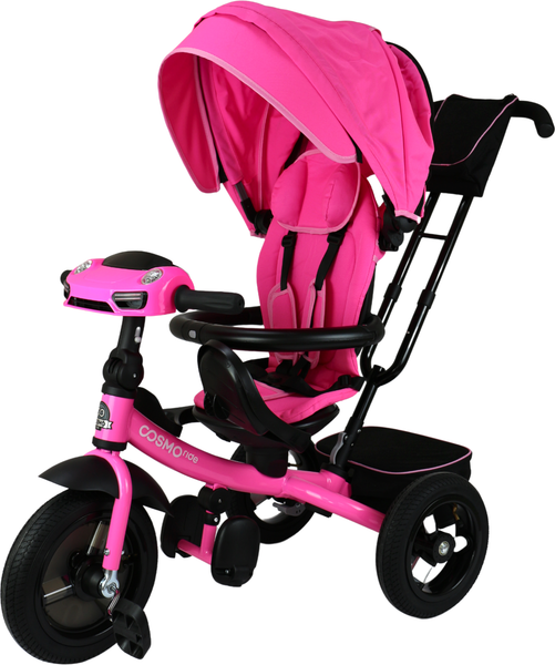 Трехколесный велосипед с ручкой CosmoRide LX-01PK - фото