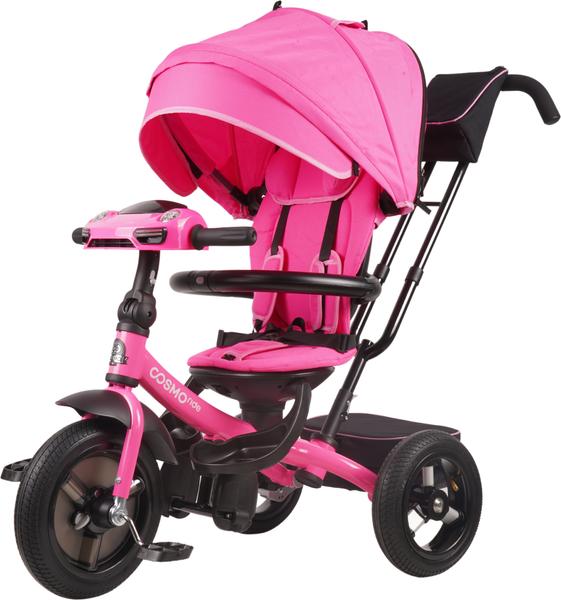 Трехколесный велосипед с ручкой CosmoRide LX-01PK