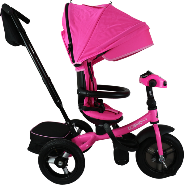 Трехколесный велосипед с ручкой CosmoRide LX-01PK