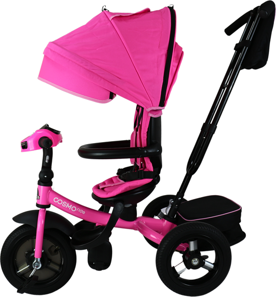 Трехколесный велосипед с ручкой CosmoRide LX-01PK