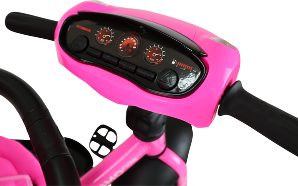 Трехколесный велосипед с ручкой CosmoRide LX-01PK