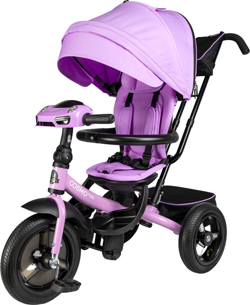 Трехколесный велосипед с ручкой CosmoRide LX-01PU - фото