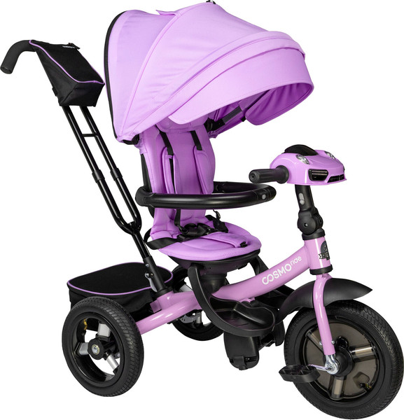 Трехколесный велосипед с ручкой CosmoRide LX-01PU