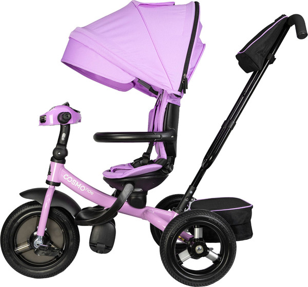 Трехколесный велосипед с ручкой CosmoRide LX-01PU