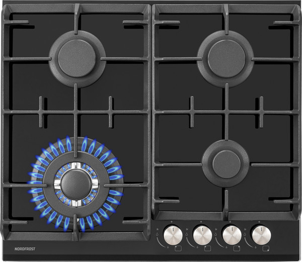 Газовая варочная панель Nordfrost HM 6042 B - фото