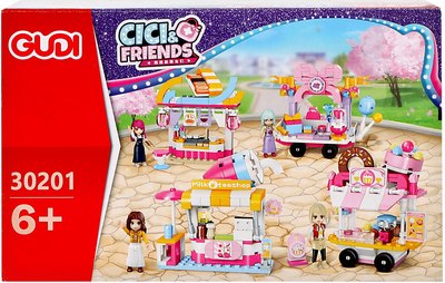 Конструктор Gudi Подружки. Суши 30201 / 10848277