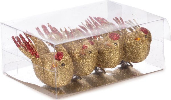 Набор елочных игрушек Ausini JQ-8091/G - фото