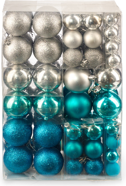 Набор шаров новогодних Ausini HE20248-56SL