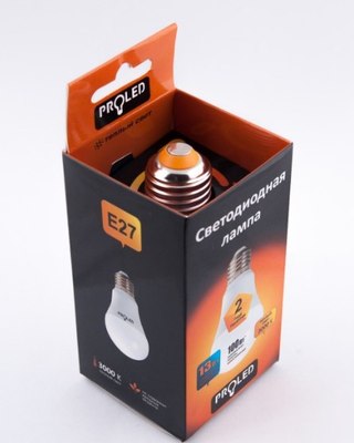 Лампа Proled A60-11W/3000K/E27