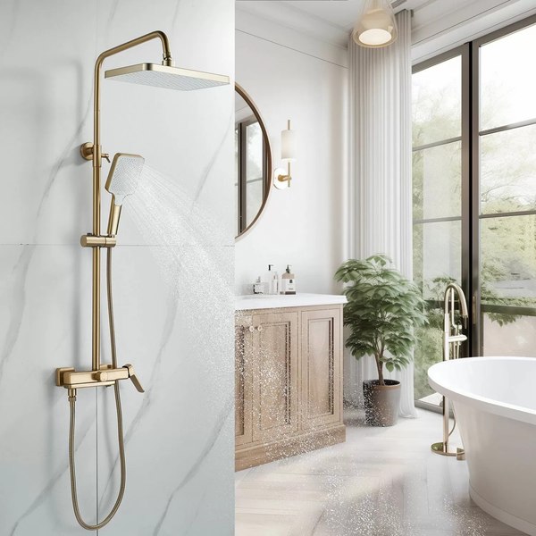 Душевая система со смесителем Shevanik S9936G