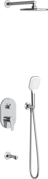 Душевая система со смесителем Teska Amos AS3400