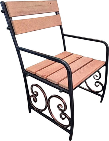 Стул садовый СтальСнабДизайн ССК-8 - фото