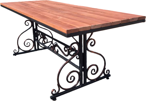 Стол садовый СтальСнабДизайн СК-2-1.5м - фото