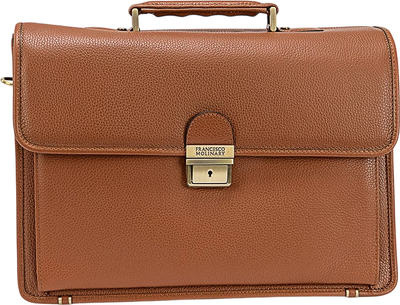 Сумка Francesco Molinary 513-566101-037-BRW - фото