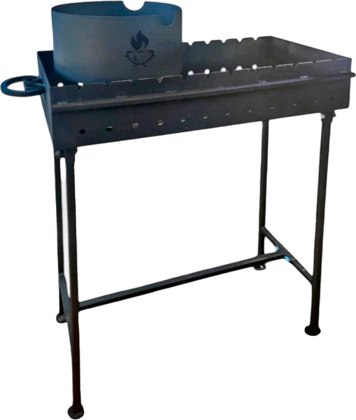 Мангал СтальСнабДизайн МК-11 Мастер 800 с подставкой для казана - фото