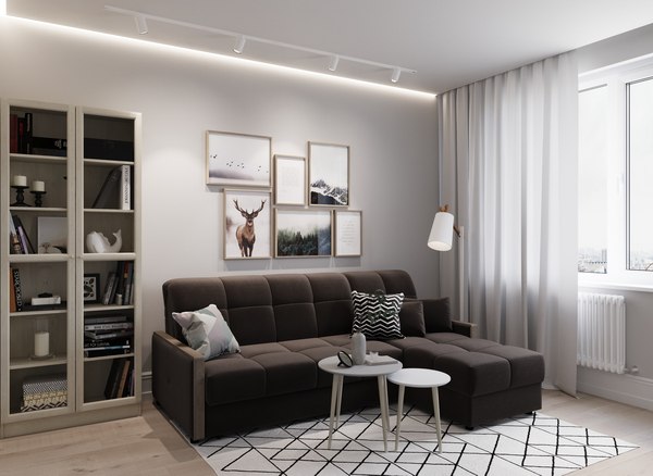 Диван угловой Moon Family 125 / MF012541