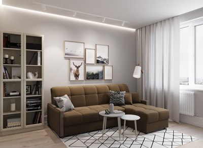 Диван угловой Moon Family 125 / MF012542