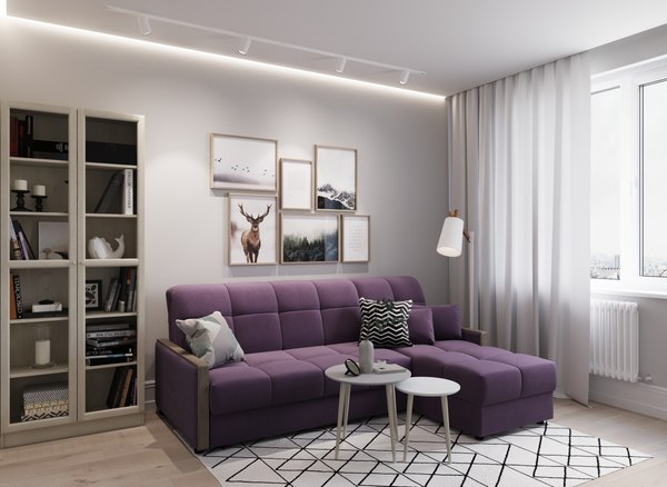 Диван угловой Moon Family 125 / MF012544