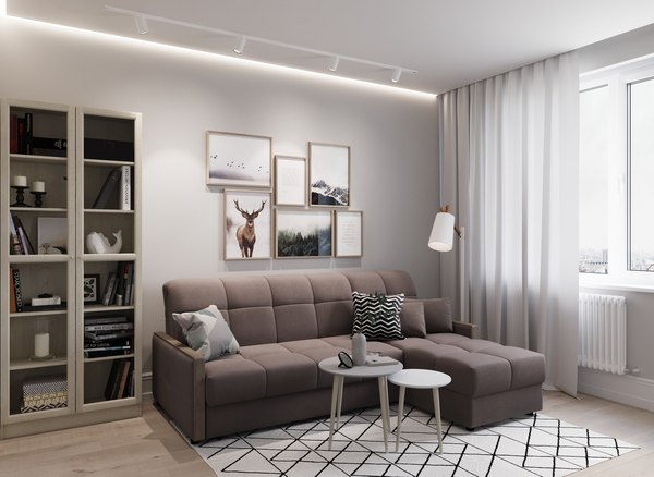 Диван угловой Moon Family 125 / MF012546