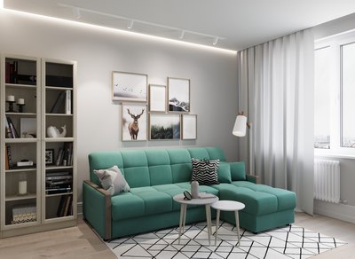 Диван угловой Moon Family 125 / MF012550