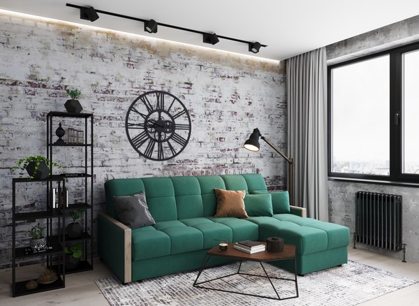 Диван угловой Moon Family 125 / MF012552