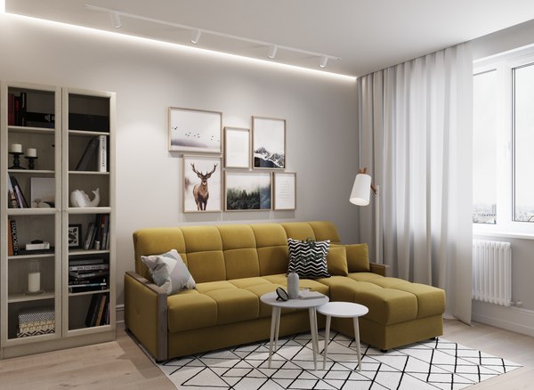 Диван угловой Moon Family 125 / MF012554