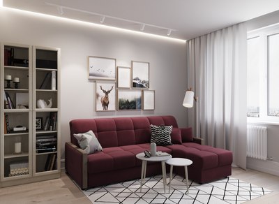 Диван угловой Moon Family 125 / MF012564