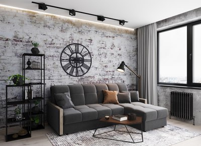 Диван угловой Moon Family 125 / MF012574